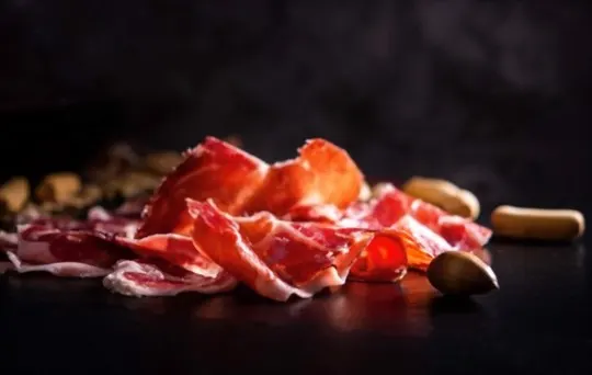 jamon iberico de bellota cured spanish ham
