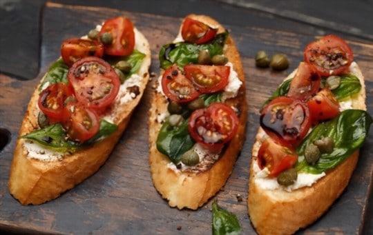 why should you consider serving side dishes with bruschetta