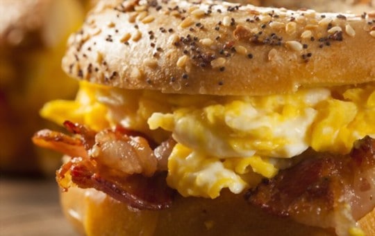 egg cheese and bacon