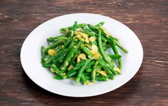roasted green beans with garlic