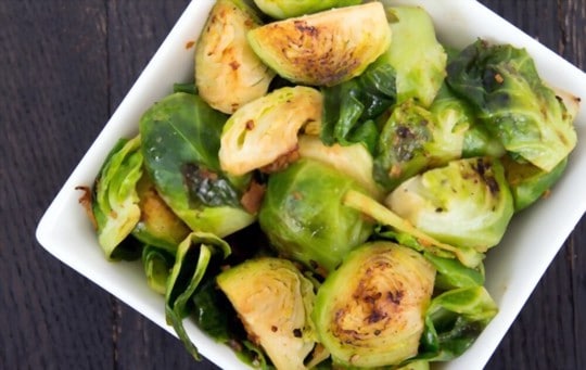 stirfried or roasted brussels sprouts