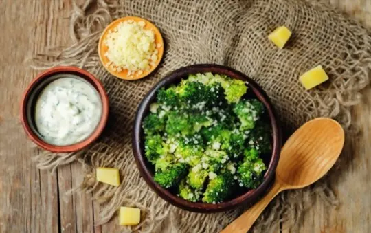broccoli with garlic sauce