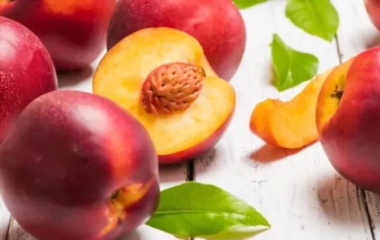 how to prepare and cook nectarines