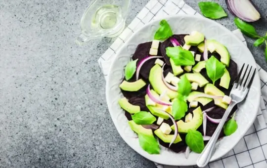 avocado and beet salad