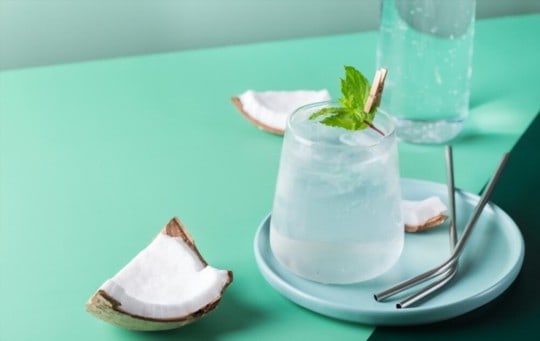 coconut water with sugar