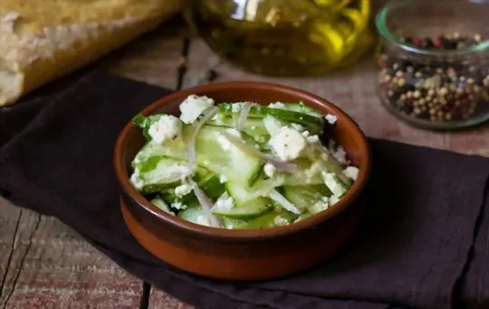 cucumber feta salad