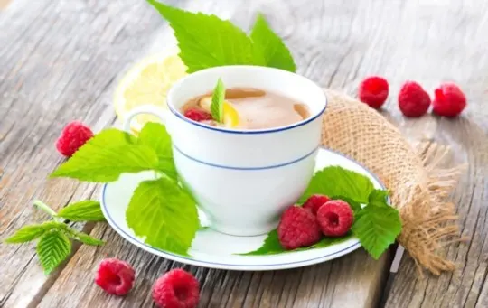 what does raspberry leaf tea taste like