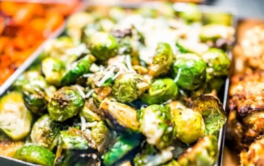 brussel sprouts with shredded parmesan