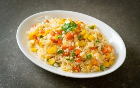 mixed vegetable fried rice