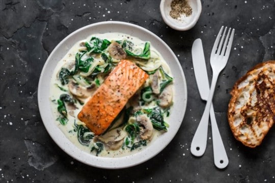 why consider serving side dishes with fish florentine